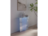 Fomo Iridescent Glass Console Table by Modus Furniture at Eve Furniture