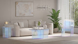 Fomo Iridescent Glass Large End Table by Modus Furniture at Eve Furniture