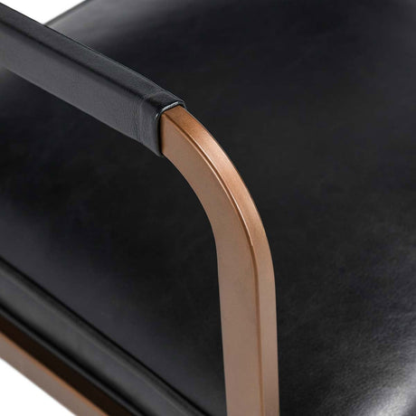 Fonda Jet Black Dining Chair by Classic Home at Eve Furniture