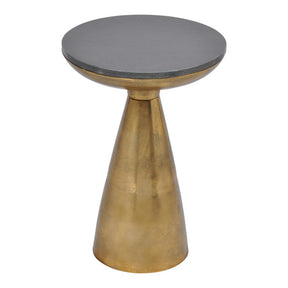 Font Side Table Brass by Moe's Home at Eve Furniture
