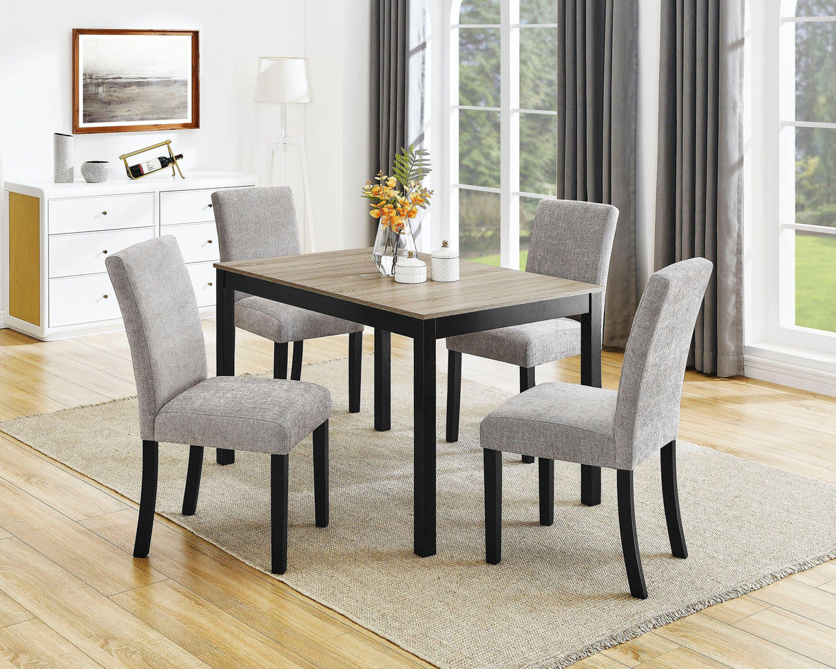 Forana Beige Dining Chair, Set of 4 by Crown Mark at Eve Furniture