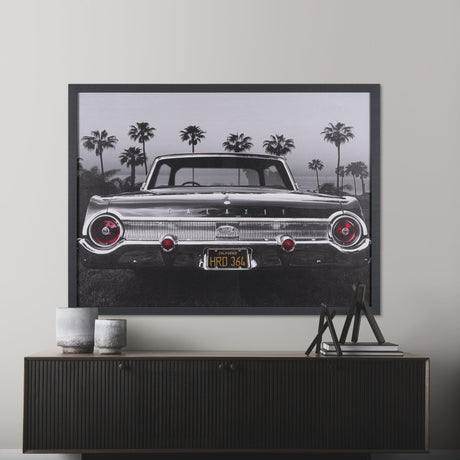 Ford Galaxy 500XL by Larry Butterworth a Hand Embellished Framed Photo Art Print by Mercana at Eve Furniture