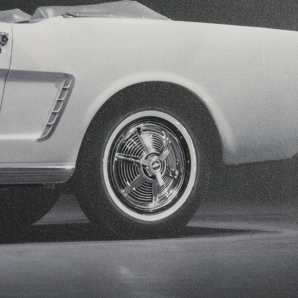 Ford Mustang Convertible1964 by Tal Paz-Fridman Frame Art Print under Glass by Mercana at Eve Furniture