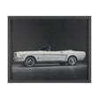 Ford Mustang Convertible1964 by Tal Paz-Fridman Frame Art Print under Glass by Mercana at Eve Furniture