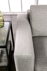 Forde Gray Loveseat by Furniture of America at Eve Furniture