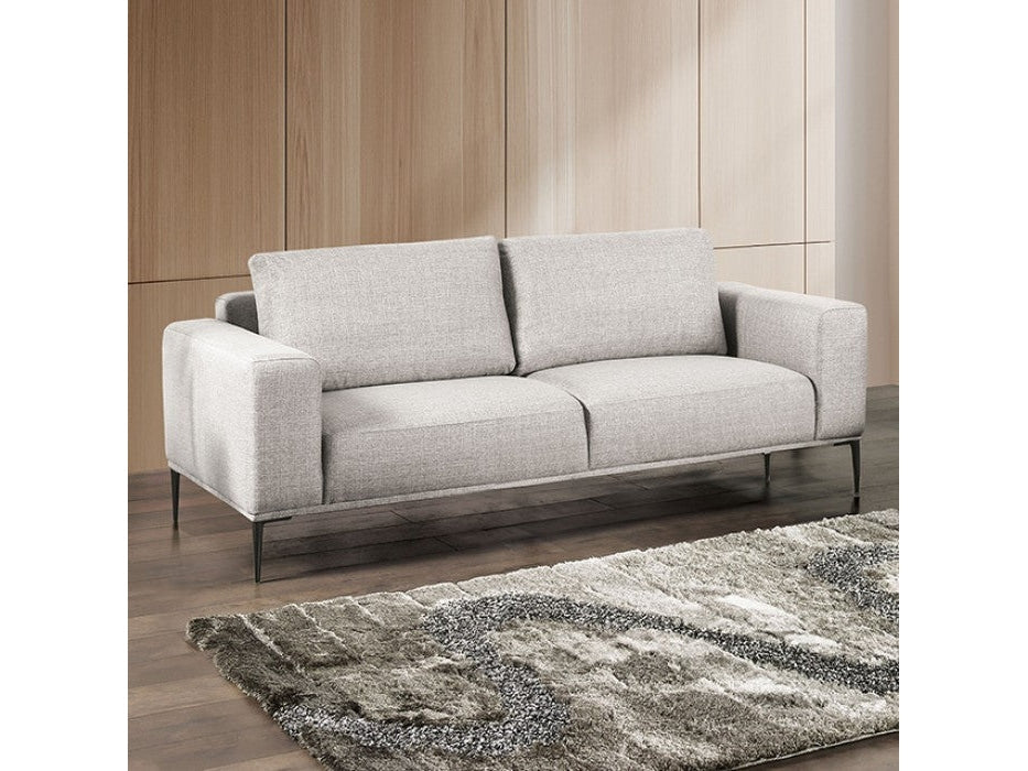 Forde Gray Sofa & Loveseat by Furniture of America at Eve Furniture