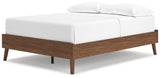 Fordmont Auburn Full Platform Base Bed by Ashley at Eve Furniture