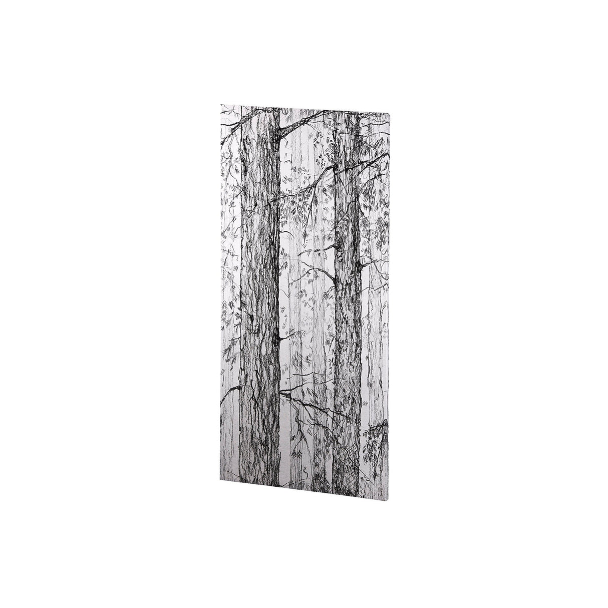 Forest BW I by Ariana a Hand Embellished Textured Canvas by Mercana at Eve Furniture
