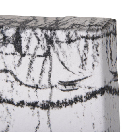 Forest BW I by Ariana a Hand Embellished Textured Canvas by Mercana at Eve Furniture