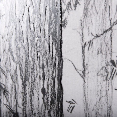Forest BW I by Ariana a Hand Embellished Textured Canvas by Mercana at Eve Furniture