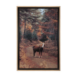 Forest Crossing by Mercana Studio a Hand Embellished Textured Framed Photo Art Print Matted under Gl by Mercana at Eve Furniture