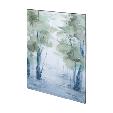 Forest Dew I by Melody Ducharme a Hand Embellished Textured Canvas by Mercana at Eve Furniture