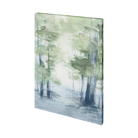 Forest Dew I by Melody Ducharme a Hand Embellished Textured Canvas by Mercana at Eve Furniture
