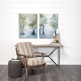 Forest Dew I by Melody Ducharme a Hand Embellished Textured Canvas by Mercana at Eve Furniture