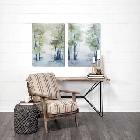 Forest Dew I by Melody Ducharme a Hand Embellished Textured Canvas by Mercana at Eve Furniture