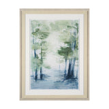 Forest Dew I by Mercana Studio a Hand Embellished Textured Framed Art Print Matted under Glass by Mercana at Eve Furniture