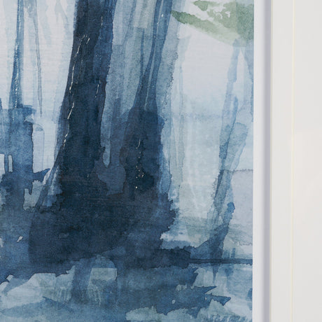 Forest Dew II by Mercana Studio a Hand Embellished Textured Framed Art Print Matted under Glass by Mercana at Eve Furniture