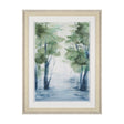 Forest Dew II by Mercana Studio a Hand Embellished Textured Framed Art Print Matted under Glass by Mercana at Eve Furniture