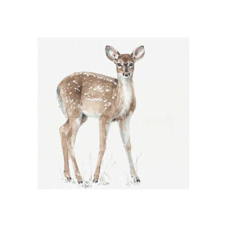Forest Friends XII (Deer) by Lisa Audit a Hand Embellished Textured Canvas by Mercana at Eve Furniture