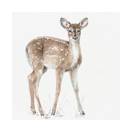 Forest Friends XII (Deer) by Lisa Audit a Hand Embellished Textured Canvas by Mercana at Eve Furniture