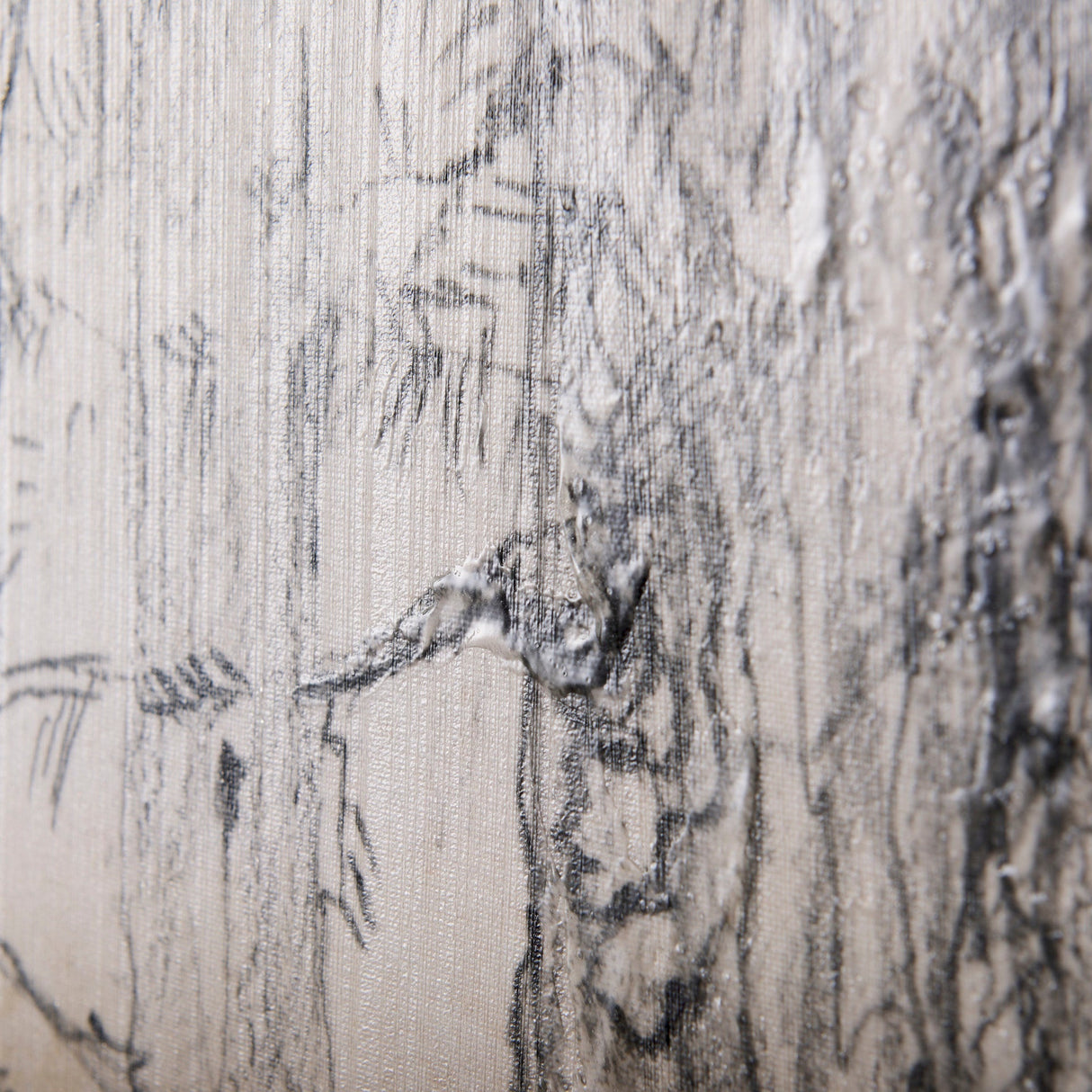Forest I by Natali a Hand Embellished Textured Canvas by Mercana at Eve Furniture