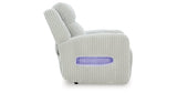 Forest Lake Alloy Power Recliner by Ashley at Eve Furniture