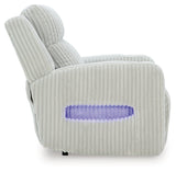 Forest Lake Alloy Power Recliner by Ashley at Eve Furniture