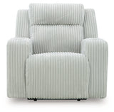Forest Lake Alloy Power Recliner by Ashley at Eve Furniture