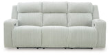 Forest Lake Alloy Power Reclining Sofa and Loveseat by Ashley at Eve Furniture