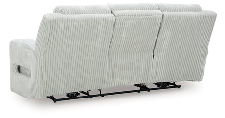 Forest Lake Alloy Power Reclining Sofa and Loveseat by Ashley at Eve Furniture