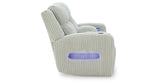 Forest Lake Alloy Power Reclining Sofa and Loveseat by Ashley at Eve Furniture