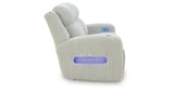 Forest Lake Alloy Power Reclining Sofa and Loveseat by Ashley at Eve Furniture