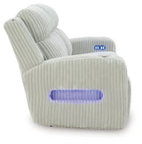 Forest Lake Alloy Power Reclining Sofa by Ashley at Eve Furniture