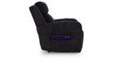 Forest Lake Black Power Recliner by Ashley at Eve Furniture