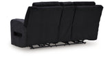 Forest Lake Black Power Reclining Sofa and Loveseat by Ashley at Eve Furniture