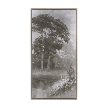 Forest Morning I by Mercana Studio a Hand Embellished Textured Framed Canvas by Mercana at Eve Furniture