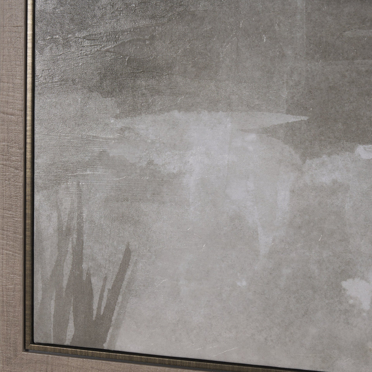Forest Morning II by Mercana Studio a Hand Embellished Textured Framed Canvas by Mercana at Eve Furniture