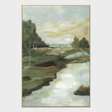 Forest Park Multicolor Painting Art by Buddy Whitlock by Classic Home at Eve Furniture