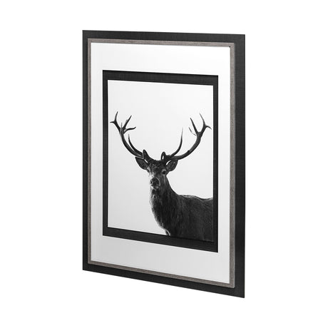 Forest Royal Grand by Matthew Roseveare Hand Embelished Textured Framed Art Photo Matted under Glass by Mercana at Eve Furniture