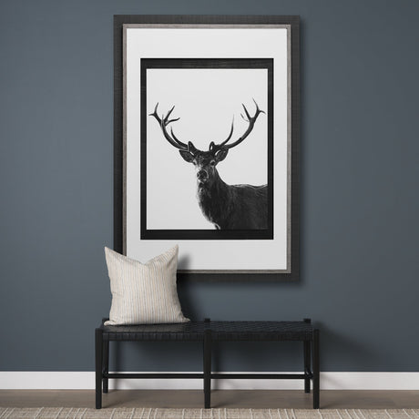 Forest Royal Grand by Matthew Roseveare Hand Embelished Textured Framed Art Photo Matted under Glass by Mercana at Eve Furniture