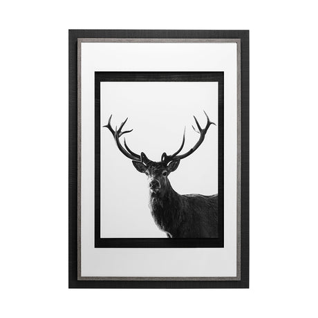 Forest Royal Grand by Matthew Roseveare Hand Embelished Textured Framed Art Photo Matted under Glass by Mercana at Eve Furniture