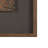 Forest Topography by Mercana Studio Handmade Original Framed Artwork Matted under Glass by Mercana at Eve Furniture