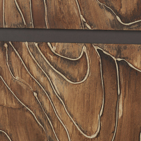 Forest Topography by Mercana Studio Handmade Original Framed Artwork Matted under Glass by Mercana at Eve Furniture
