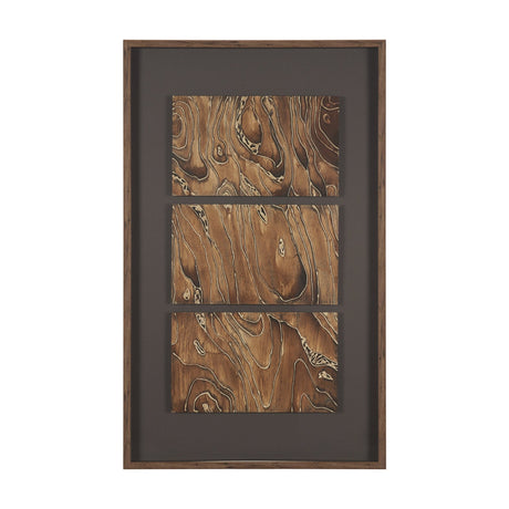 Forest Topography by Mercana Studio Handmade Original Framed Artwork Matted under Glass by Mercana at Eve Furniture
