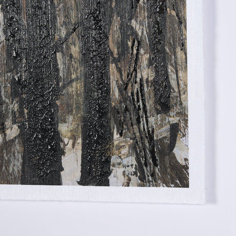 Forest View I by Mercana Studio a Hand Embellished Textured Framed Art Print Matted under Glass by Mercana at Eve Furniture