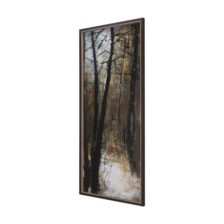 Forest View V by Mercana Studio a Hand Embellished Textured Framed Art Print by Mercana at Eve Furniture
