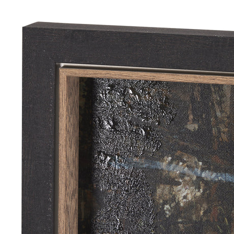 Forest View V by Mercana Studio a Hand Embellished Textured Framed Art Print by Mercana at Eve Furniture