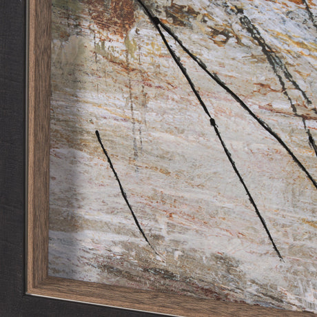 Forest View V by Mercana Studio a Hand Embellished Textured Framed Art Print by Mercana at Eve Furniture