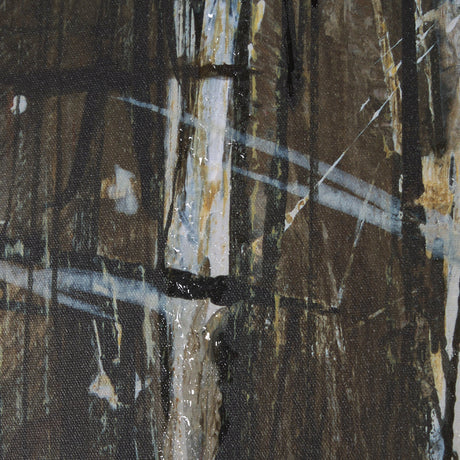 Forest View V by Mercana Studio a Hand Embellished Textured Framed Art Print by Mercana at Eve Furniture