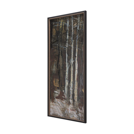 Forest View VI by Mercana Studio a Hand Embelished Textured Framed Art Print by Mercana at Eve Furniture